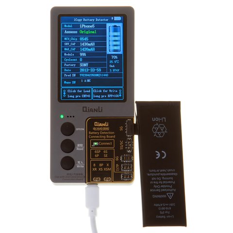 Аккумулятор для iPhone 5, Li-Polymer, 3,8 В, 1440 мАч, High Copy, original IC, #616-0611/616-0613 Превью 1