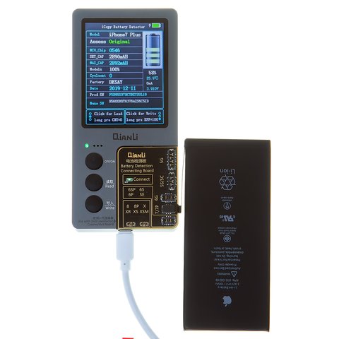 Аккумулятор для iPhone 7 Plus, Li-ion, 3,82 B, 2900 мАч, High Copy, original IC, #616-00250 Превью 1