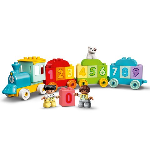 Конструктор LEGO DUPLO Потяг із цифрами – вчимося рахувати 10954 Прев'ю 1