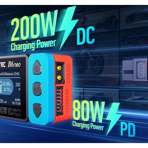 Зарядний пристрій SkyRC B6neo , Original, 200W, #SK-100198-01 Прев'ю 2