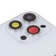 Корпус для iPhone 14 Pro, сріблястий, з тримачем SIM-карти, з боковими кнопками, Original (PRC), EU Version, silver Прев'ю 1