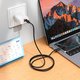 USB кабель Hoco X122, USB тип-C, Lightning, 100 см, 27 Вт, черный, #6942007662161 Превью 3