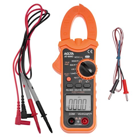 Digital Clamp Meter Accta AT-606C Vista previa  1