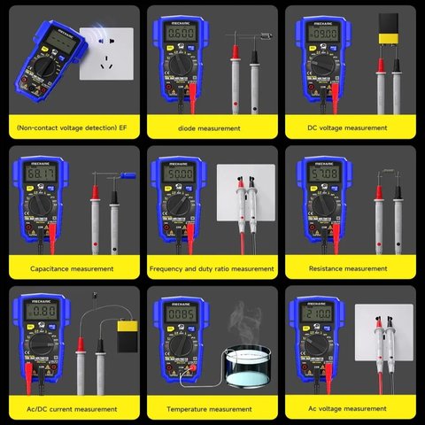 Мультиметр Mechanic MiniTD MX, цифровой Превью 3