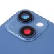 Housing Back Cover compatible with iPhone 13, (dark blue, with camera lens, small hole) Preview 1