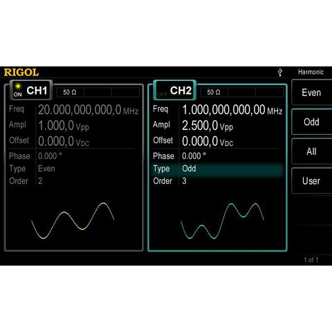 Arbitrary Waveform / Function Generator RIGOL DG4062 Preview 6
