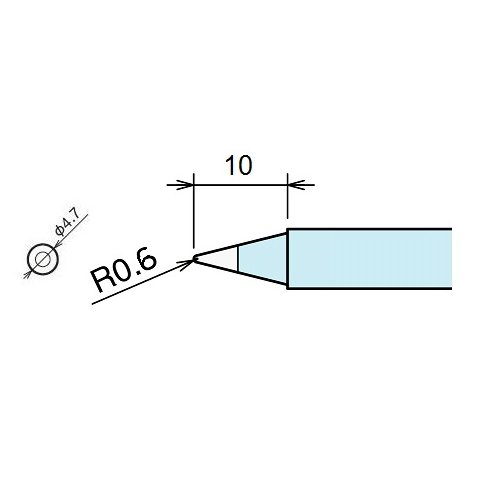 Soldering Iron Tip Goot RX-80HRT-2B Preview 1