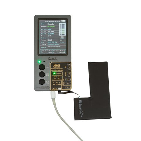 Battery Deji compatible with Apple iPhone XS, (Li-ion, 3.81 V, 3210 mAh, High Capacity, original IC) Preview 1