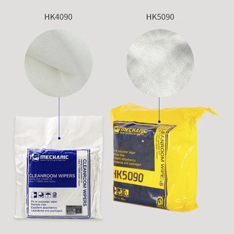 Microfiber Cloth Mechanic HK4090, (for dust and fingerprints removing, 100 pcs., 140x140 mm) Preview 2