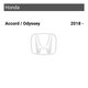 Interfaz de video para Honda Accord / Odyssey modelos 2018 - Vista previa  1