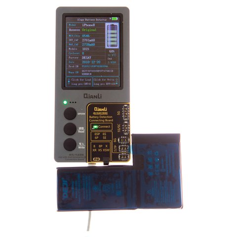 Batería Deji puede usarse con Apple iPhone X, Li-ion, 3.81 V, 2716 mAh, original IC Vista previa  1