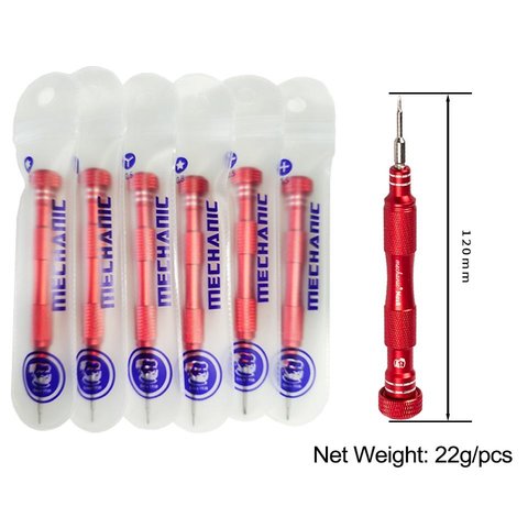 Destornillador de estría Mechanic Max8 PX-0.8*25 mm, Pentalobe Vista previa  2