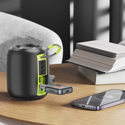 Transmisor FM Borofone BC55, negro, con el botón, USB tipo C, TRS 3.5 mm, #6941997772225 Vista previa  3