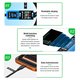 Probador USB RELIFE XA7, USB tipo C, 2xUSB tipo-C, 100W Vista previa  2