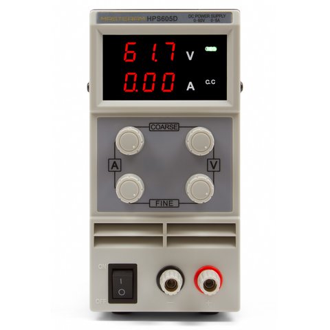 Лабораторний блок живлення Masteram HPS605D Прев'ю 1