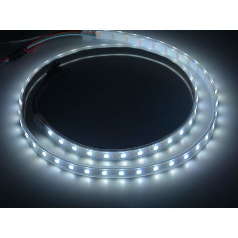 Светодиодная лента SMD5050 SK6812 (1800-7000 K, белая, c  управлением, IP67, 5 В, 60 диодов/м, 5 м) Превью 3