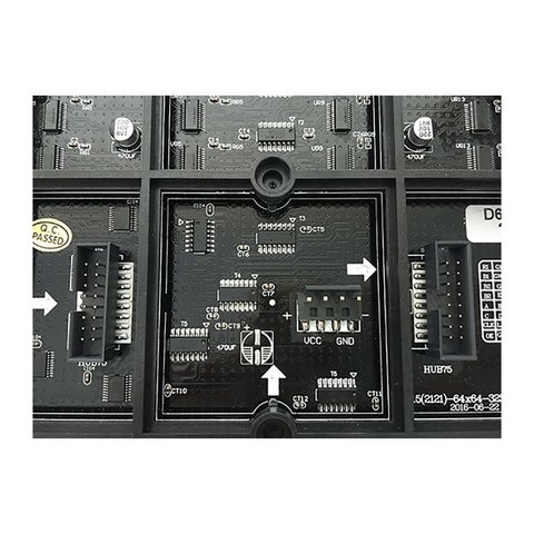 LED-модуль для рекламных екранов Hoozoe RGB-SMD1515 (p2.5, 320 × 160 мм, 128 × 64 точек, IP20, 1000 нт) Превью 2