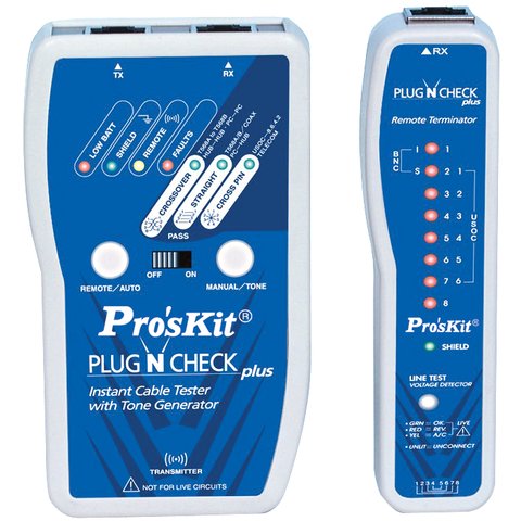 Тестер кабеля Pro'sKit MT-7055 Превью 1