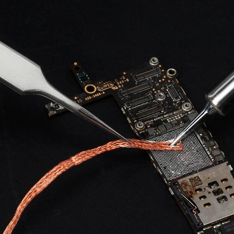 Пінцет монтажний Mechanic Aaa-14, прямий, 160 мм Прев'ю 1